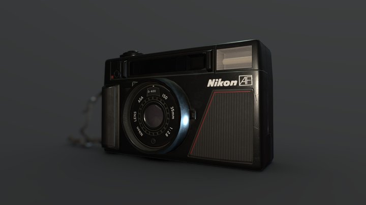 Nikon L35AF 3D Model