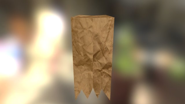 Paper Bag 3D Model