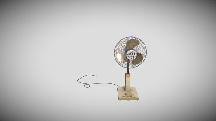 electric fan 3D Model