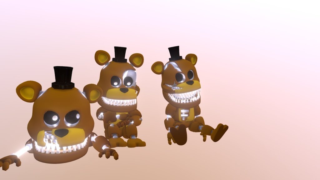 FNAF 4 A 3D model collection by DevFreddy_s (DevFreddy