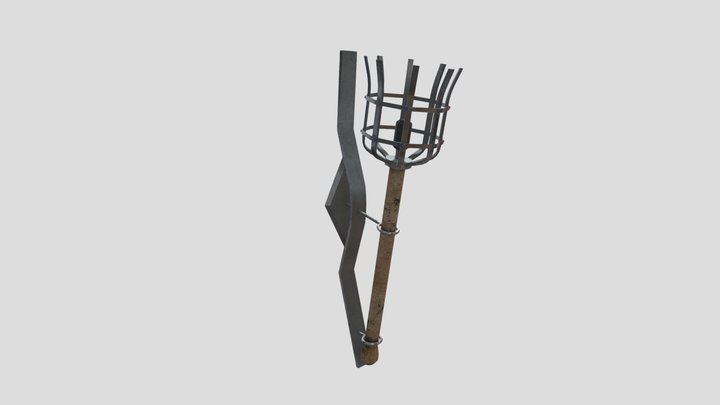 Simple Torch 3D Model