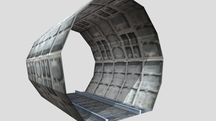 subway tunnel / тоннель метро 3D Model