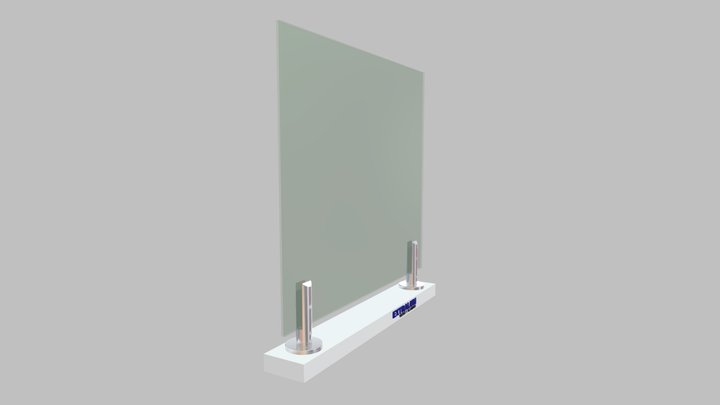Barandal EXT Espiga Plus de EXTRALUM 3D Model