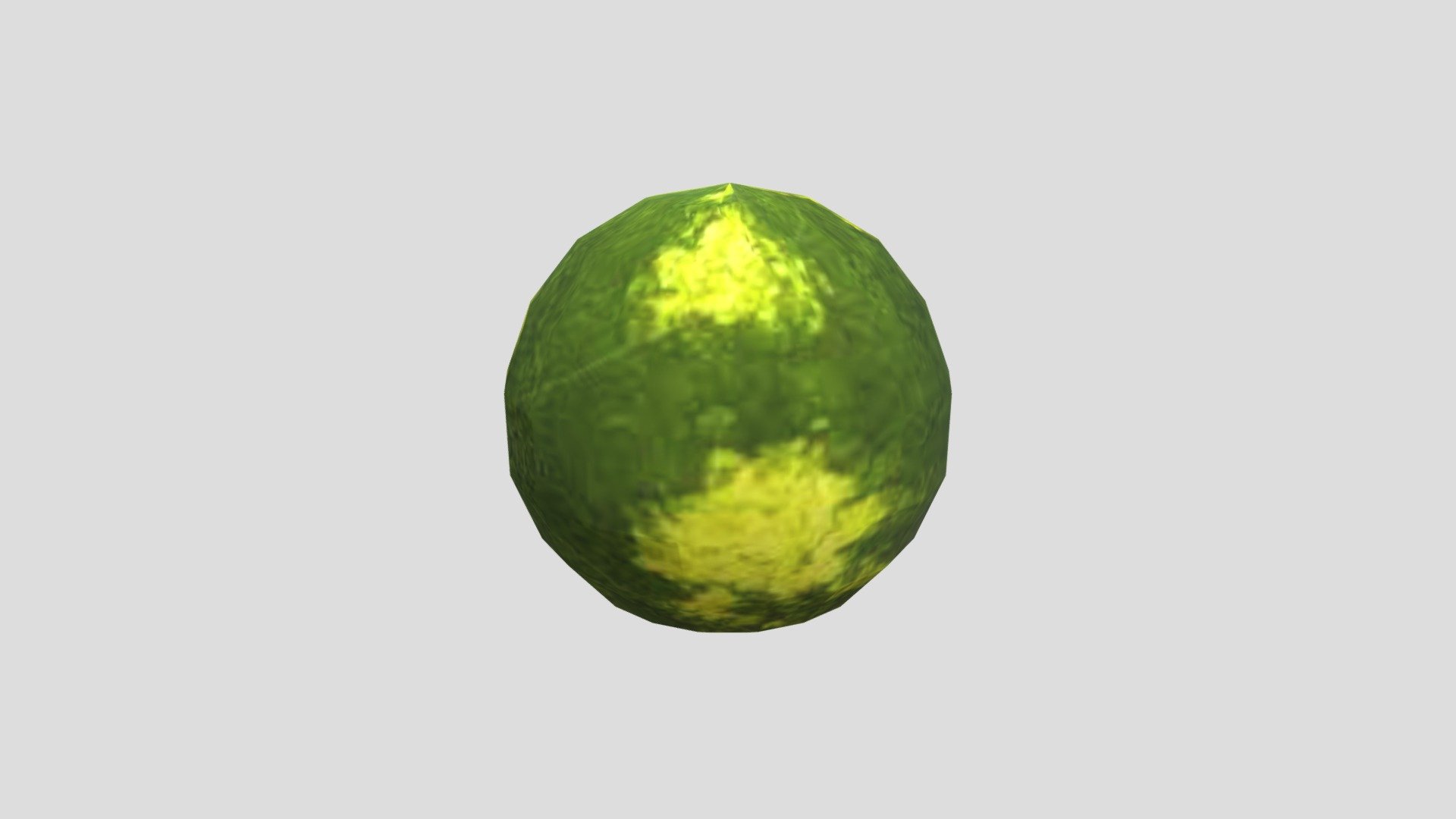 Low Poly Water Melon