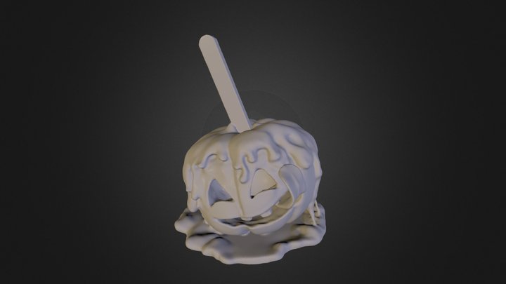 Caramel Pumpkin 3D Model