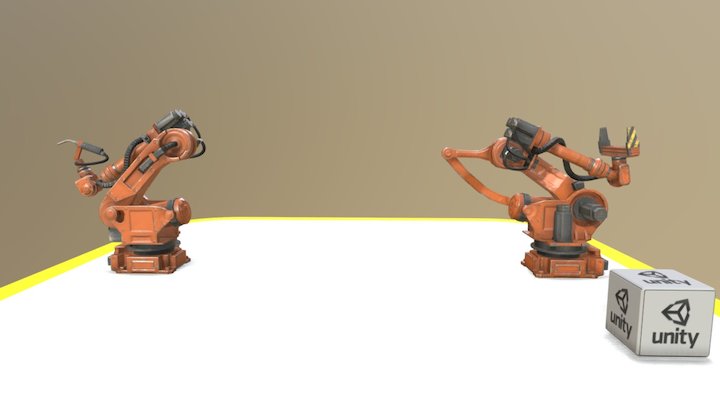 Industrial Manipulator 3D Model