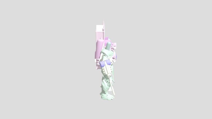sketchfabclockmantitanfbx 3D Model