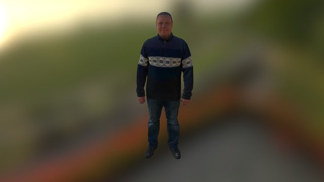 Alexey at Luxemburg 3D Model