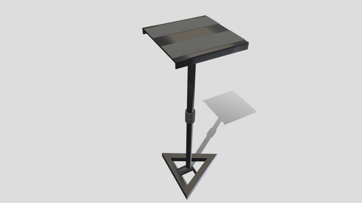 Studio Monitor Stand 3D Model