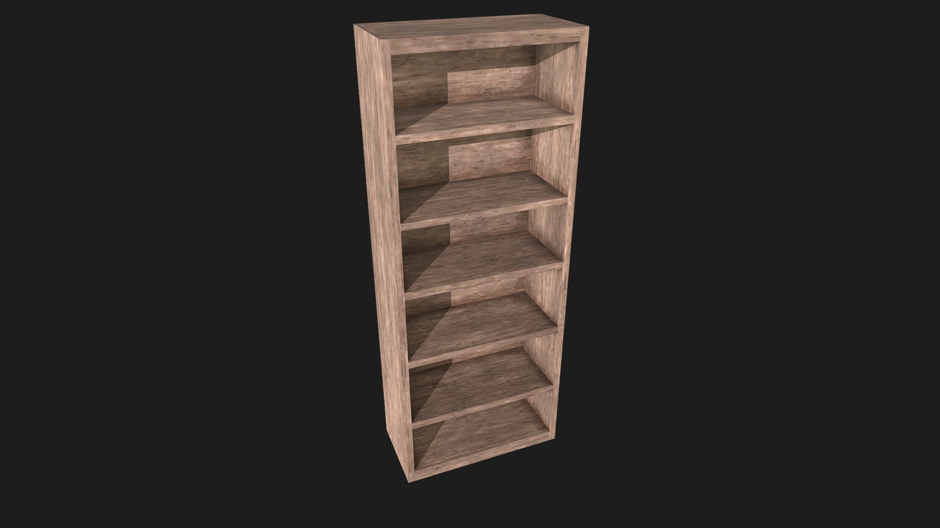 Bookshelf - tall wooden