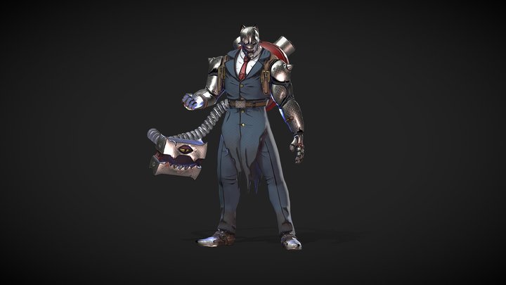 Big_Boy_pose 3D Model