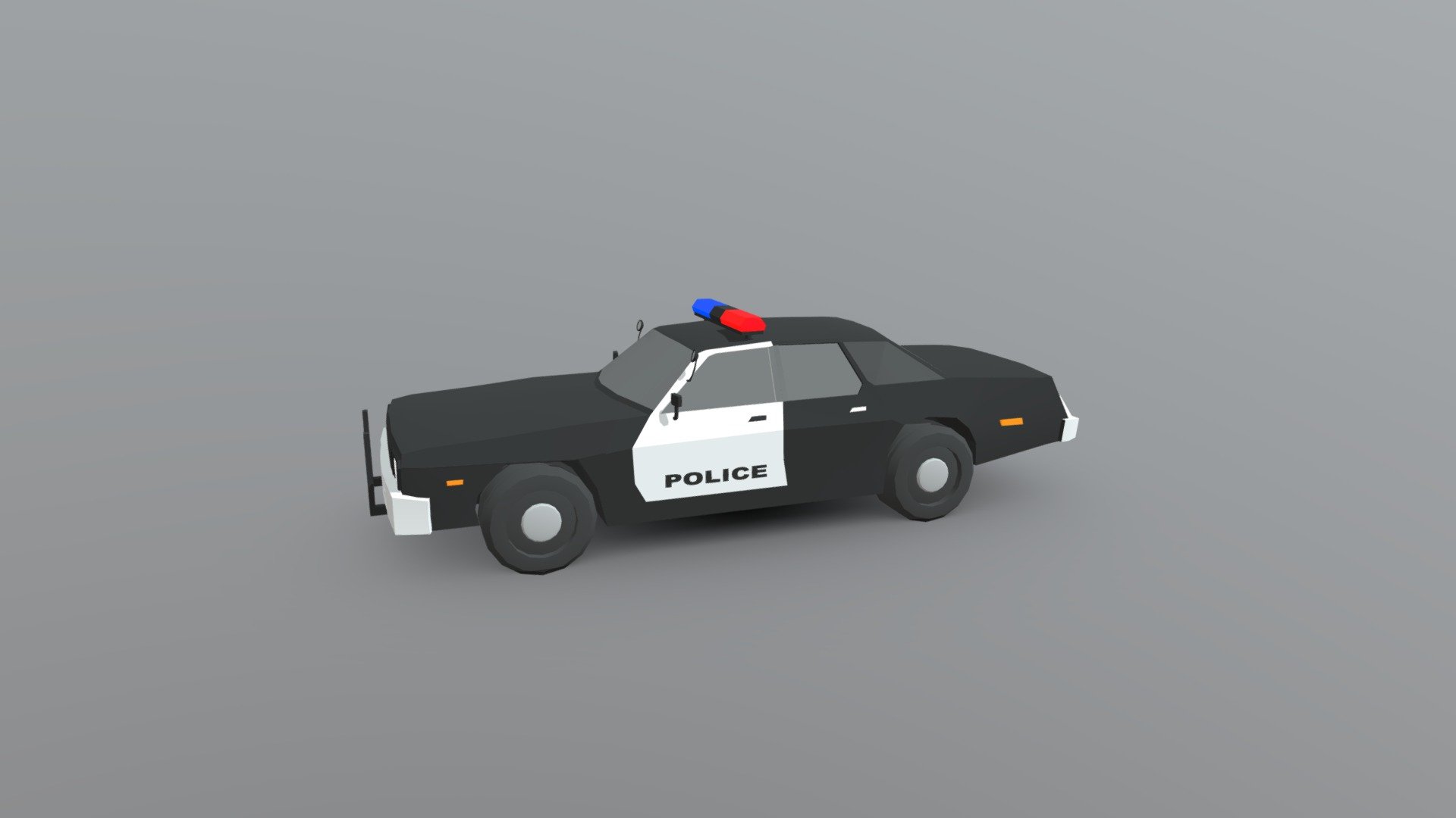 dodge police car - 3D model by OnConsoleGamerX [efe3122] - Sketchfab