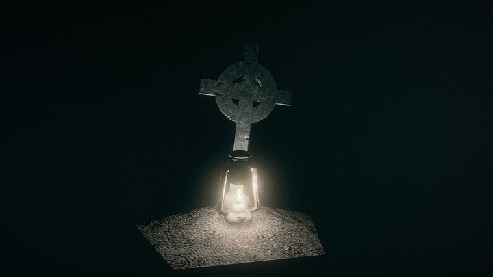 могила 3D Model