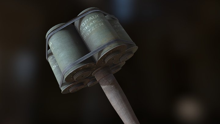 Cluster grenade | Free Download – Free 3D Model STL