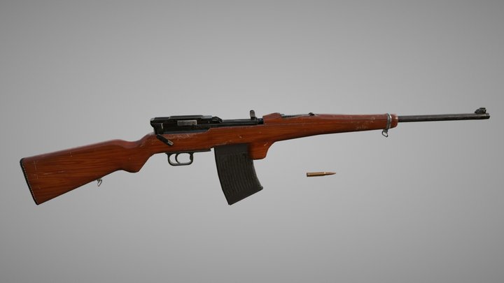 Mauser Selbstlader M1916 3D Model