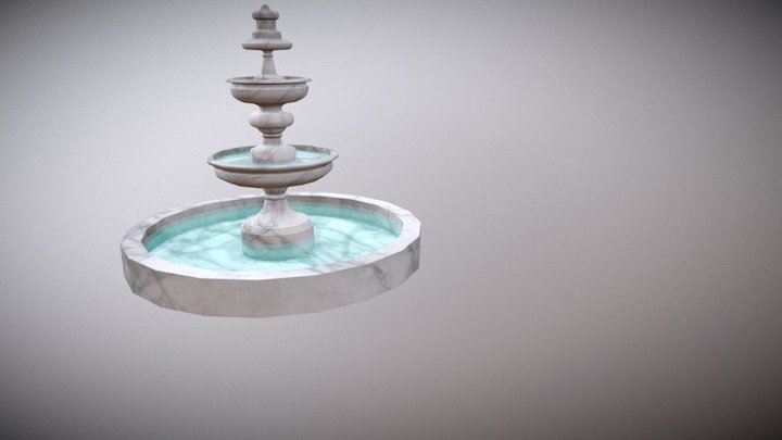 Fountain 3D Model