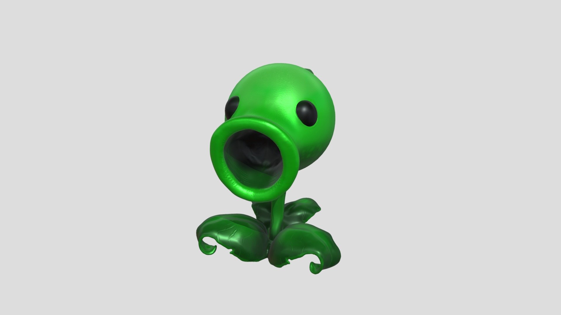 peashooter 3D model by Go.An [efe44e6] Sketchfab