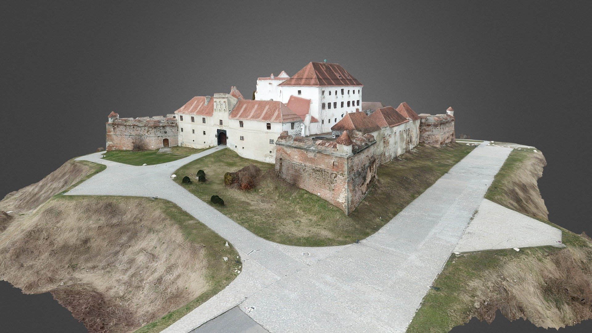 Brasov fortress 3D model