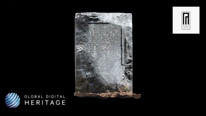 Roman inscription – Kostenloses 3D-Modell STL