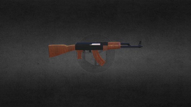Kalashnikov AK-47 3D Model