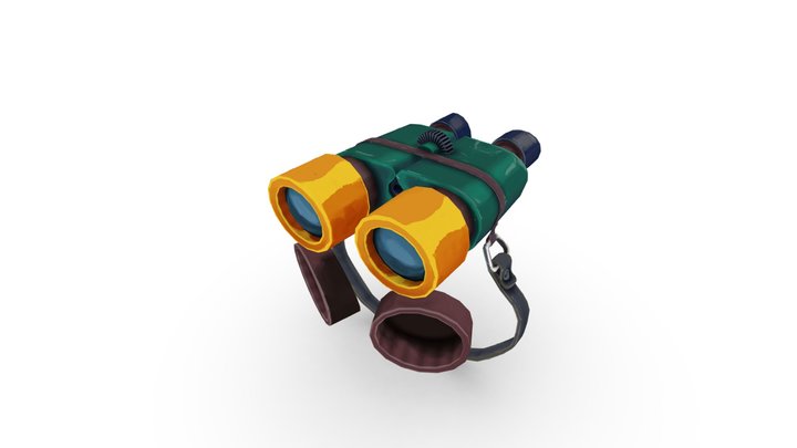 Binoculars 3D Model