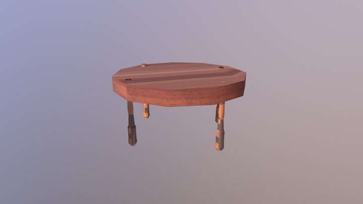 Table Export 3D Model