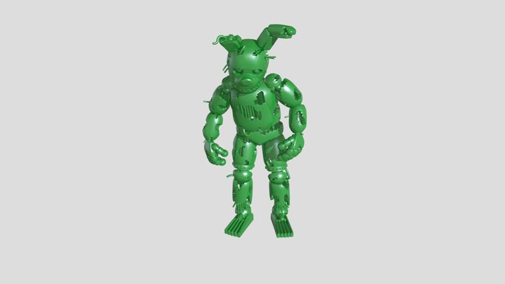 Springtrap FNAF3 3D Model