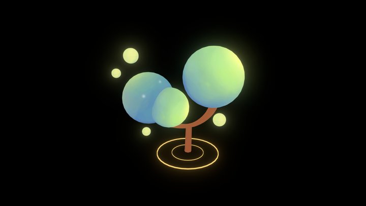 Bubble Tree 3D Model