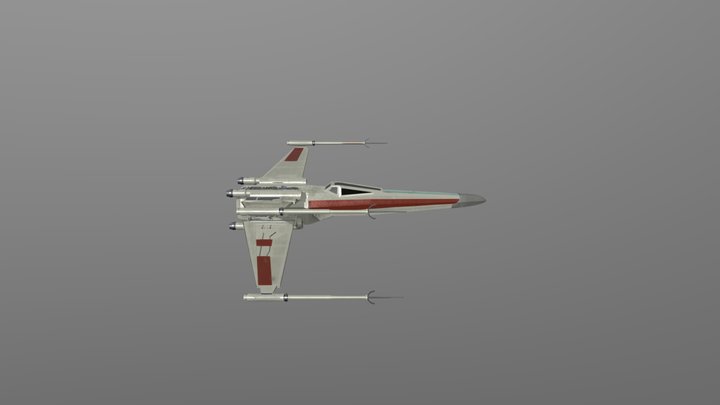 X-Wing 3D Model
