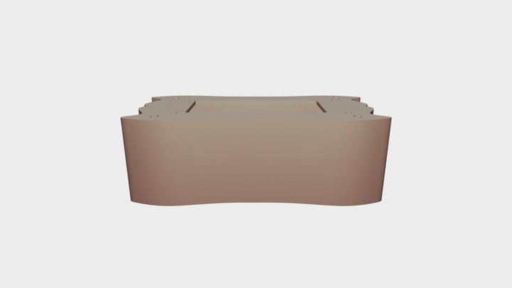 Case for 2.9 inch E-ink Paper Waveshare 3D Model