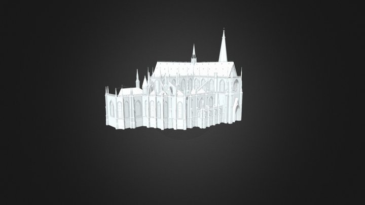 Linz Cathedral, Mariä-Empfängnis-Dom 3D Model