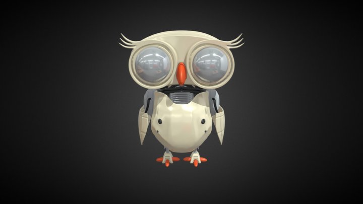OWL. ROBOT 3D Model