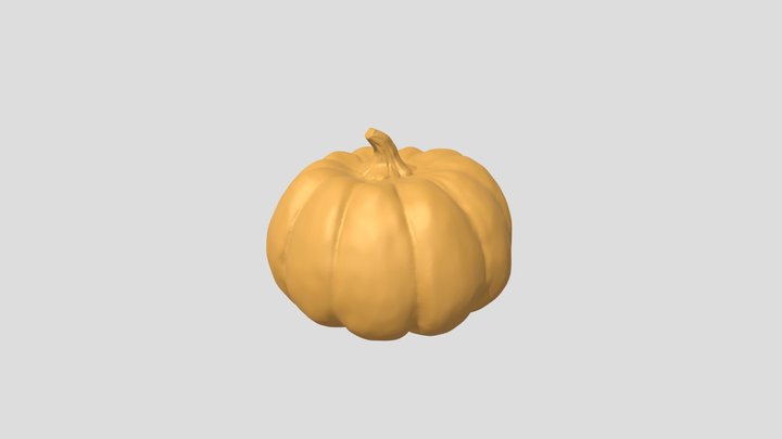 Pumpkin 3D Model
