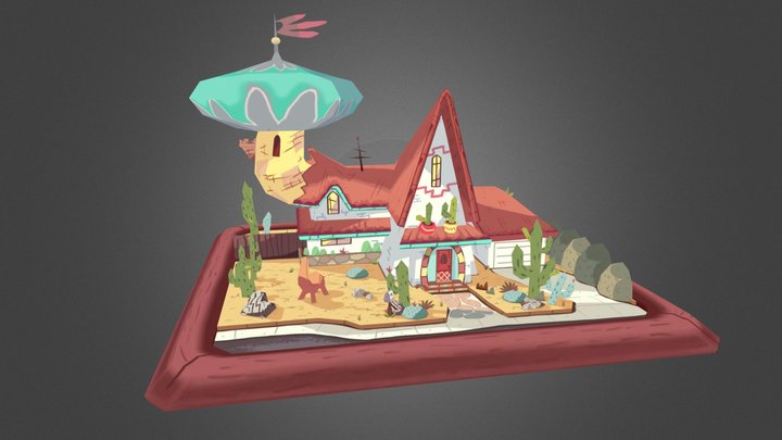 Star's House 3D Model