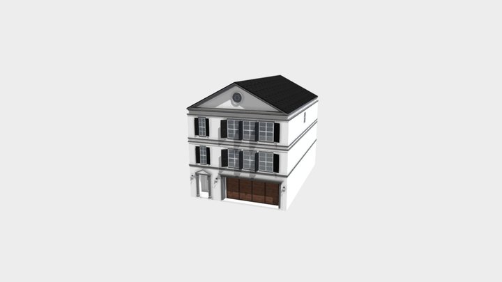 Georgian1 Roof 3D Model