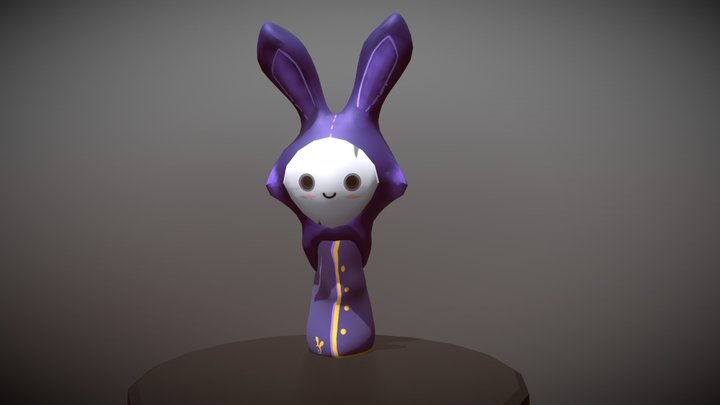 Bonnie masked 3D Model