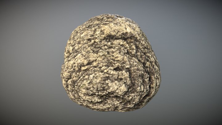 Granite stone grey 03 – Modello 3D gratuito STL