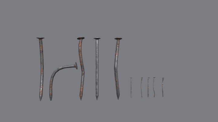 Nail_new Lp_draft 3D Model