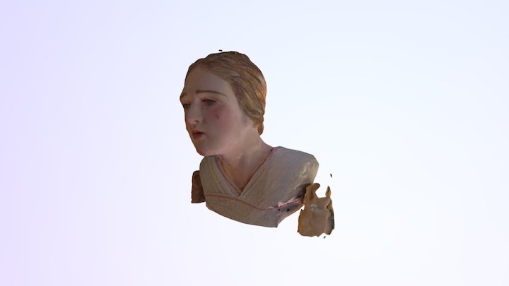 Busto Dolorosa (Nazarena) 3D Model