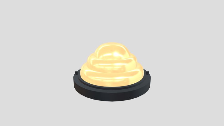 Soviet Stylized Lamp V2 3D Model