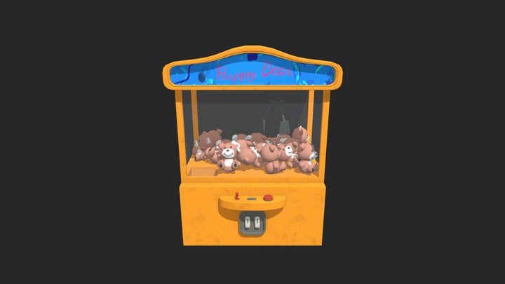 Clawmachine 3D Model