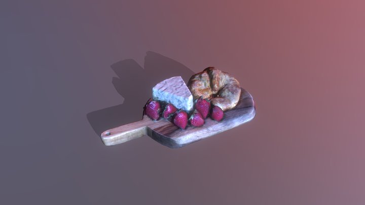 Cheese Plate Test 3D Model