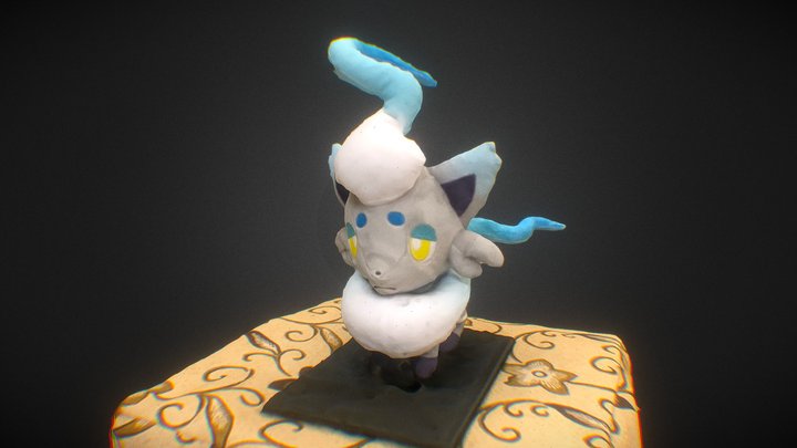 Shiny Zorua (Hisui) Doll 3D Scan 3D Model