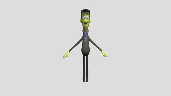 J.P. Spamley 3D Model