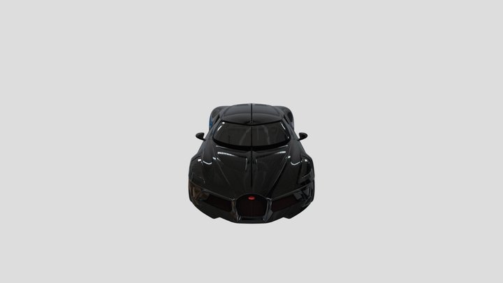 La Voiture Noire (Bugatti) 3D Model