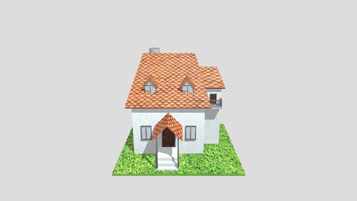 65112641_Model home 3D Model