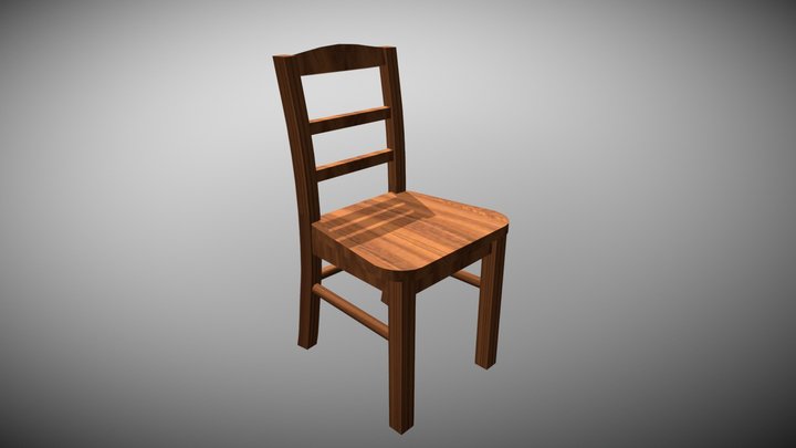 And I Oop Chair 3D Model