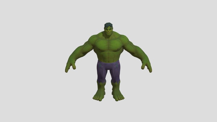 Hulk 3D Model 3D Model