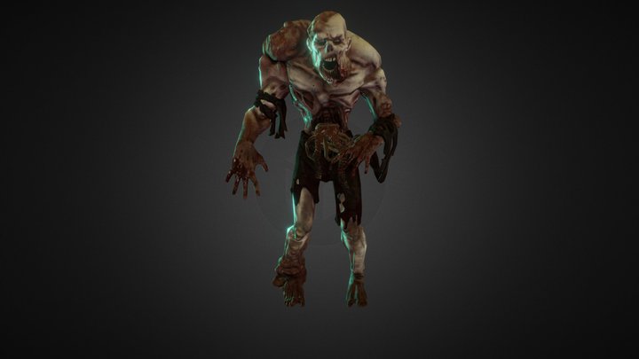 Zombie 3D Model