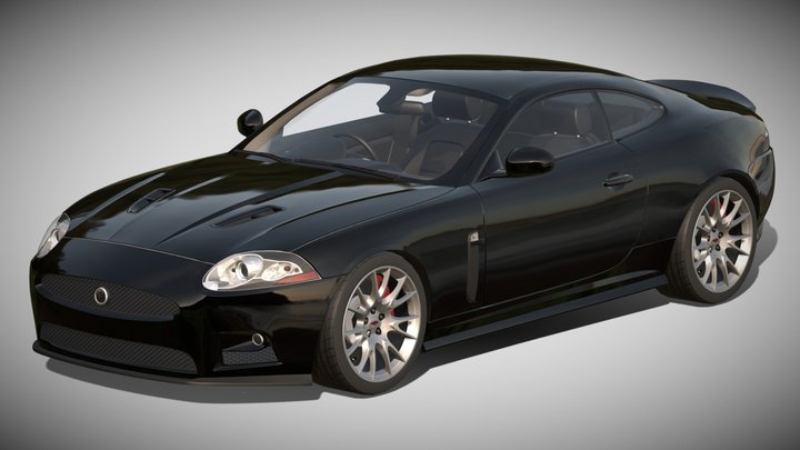 2009 Jaguar XKR-S – Free 3D Model STL